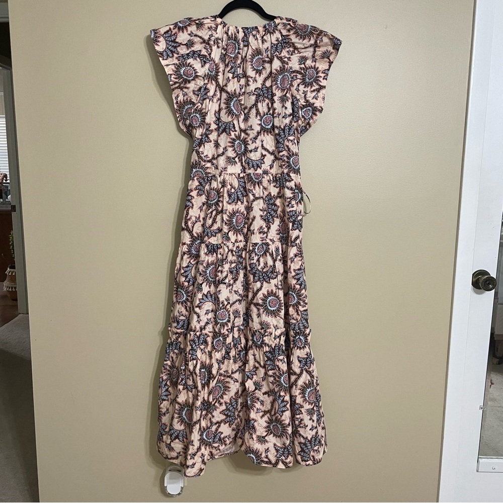 A.L.C. Augustine Cotton Midi Dress Size 10 - Picture 9 of 9